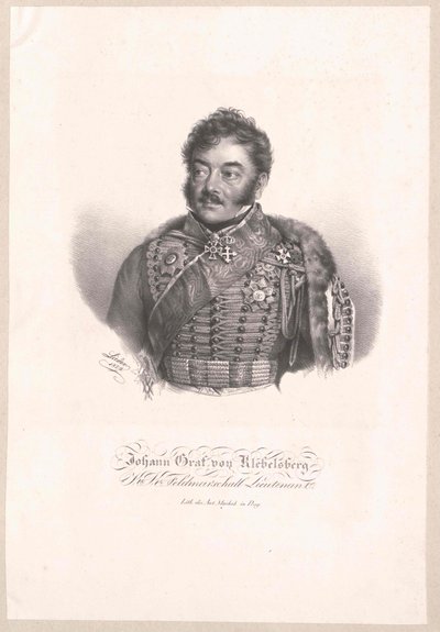 Johann Nepomuk Klebelsbergin kreivi tekijältä Artist Unknown