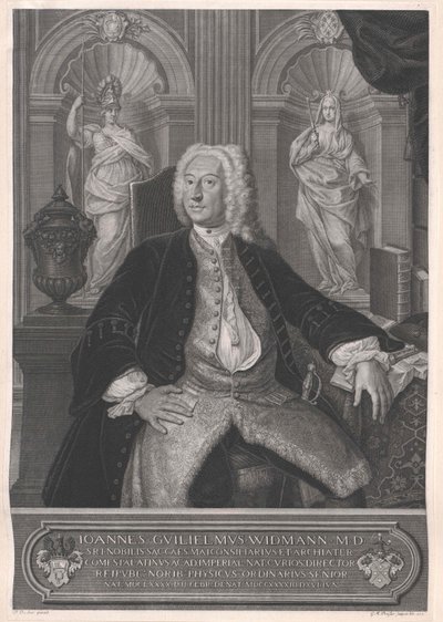 Johann Wilhelm Widmann tekijältä Artist Unknown