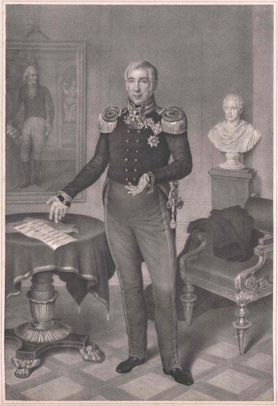 Johann Wilhelm von Wiebel tekijältä Artist Unknown