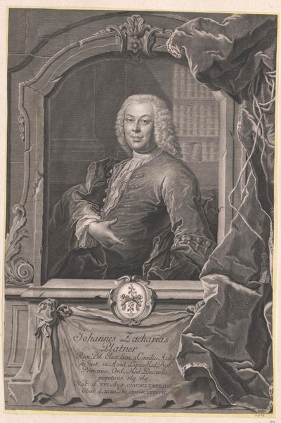 Johann Zachariah Platner tekijältä Artist Unknown