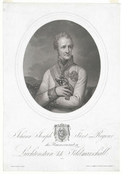 Johann Liechtensteinin kreivi tekijältä Artist Unknown