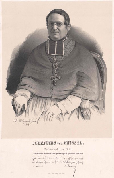 Johannes von Geissel tekijältä Artist Unknown