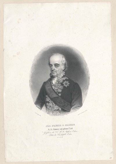 Joseph Augustin vapaaherra von Erberg tekijältä Artist Unknown