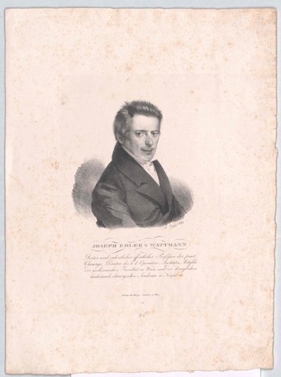Joseph Baron Wattmann-Maelcamp-Beaulieu (tuloste) tekijältä Artist Unknown