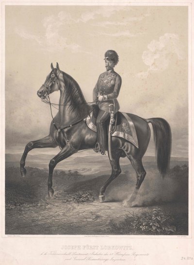 Joseph prinssi Lobkowitz tekijältä Artist Unknown