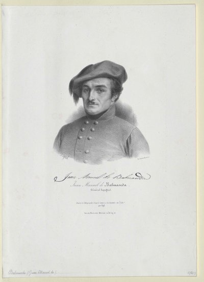 Juan Manuel Balmaseda (tulosta) tekijältä Artist Unknown