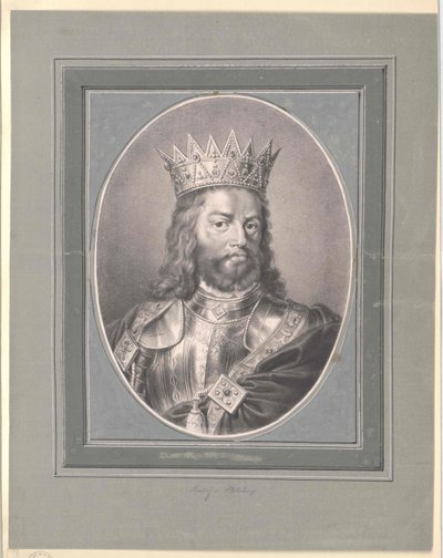 Habsburgin kuningas Rudolf I tekijältä Artist Unknown