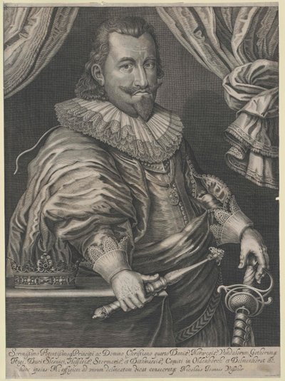 Tanskan kuningas Christian IV tekijältä Artist Unknown