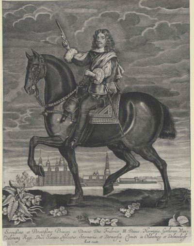 Tanskan kuningas Frederick III tekijältä Artist Unknown