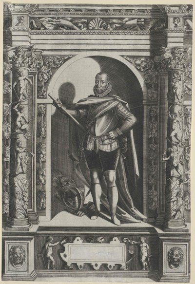 Tanskan kuningas Frederick II tekijältä Artist Unknown