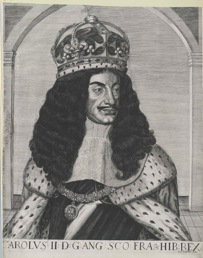 Englannin kuningas Kaarle II tekijältä Artist Unknown