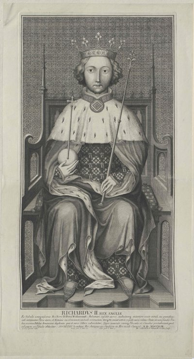 Englannin kuningas Richard II tekijältä Artist Unknown