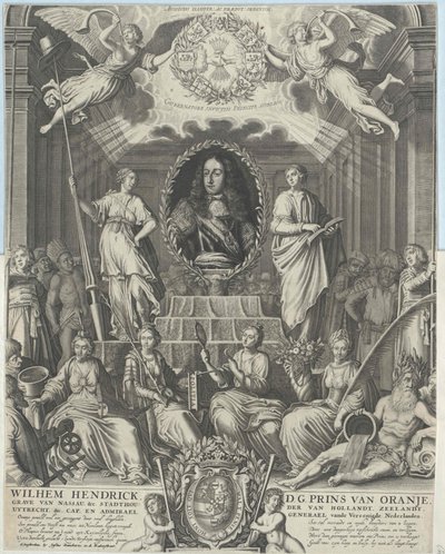 Englannin kuningas William III tekijältä Artist Unknown