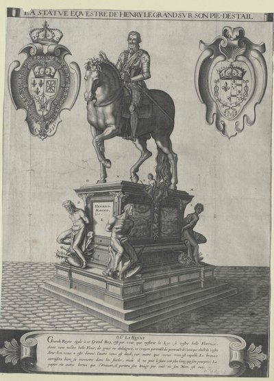 Ranskan kuningas Henrik IV tekijältä Artist Unknown