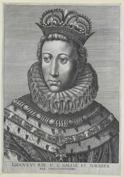 Ranskan kuningas Ludvig XIII tekijältä Artist Unknown