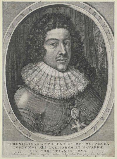 Ranskan kuningas Ludvig XIII tekijältä Artist Unknown