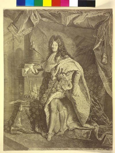 Ranskan kuningas Ludvig XIV tekijältä Artist Unknown
