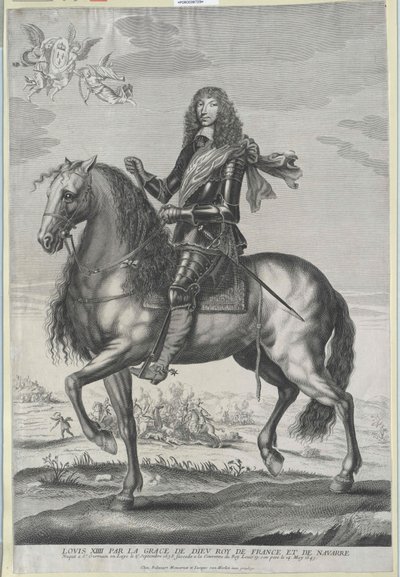 Ranskan kuningas Ludvig XIV tekijältä Artist Unknown