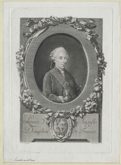 Ranskan kuningas Ludvig XVI tekijältä Artist Unknown