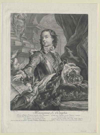 Ranskan kuningas Ludvig XV tekijältä Artist Unknown