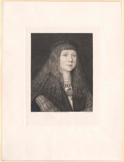 Unkarin kuningas Lewis II (painettu) tekijältä Artist Unknown