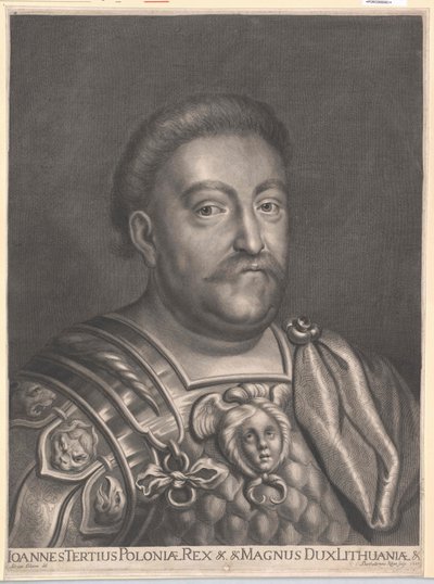 Puolan kuningas Johann III Sobieski (tuloste) tekijältä Artist Unknown
