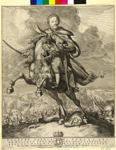 Puolan kuningas Johann III Sobieski tekijältä Artist Unknown