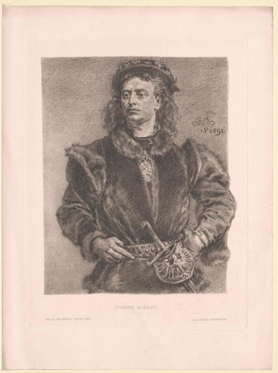 Puolan kuningas Johann I Albrecht tekijältä Artist Unknown