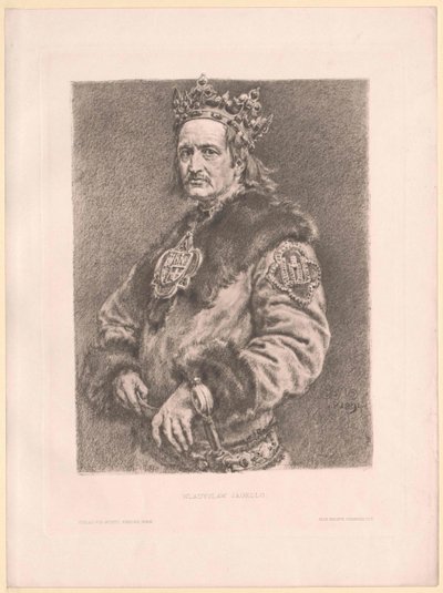 Puolan kuningas Vladislav II tekijältä Artist Unknown