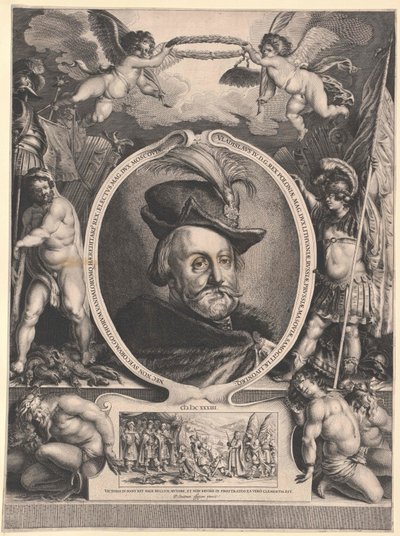 Puolan kuningas Vladislav IV Sigismund tekijältä Artist Unknown