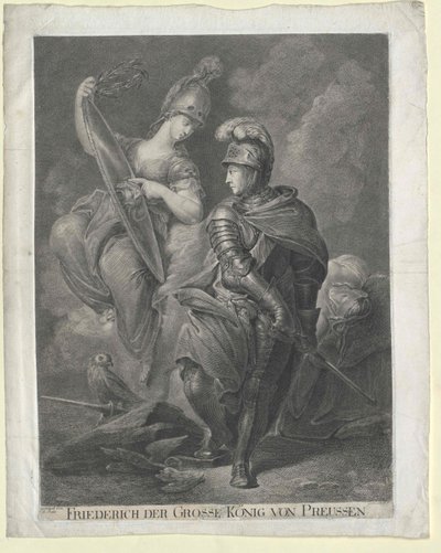 Preussin kuningas Friedrich II tekijältä Artist Unknown