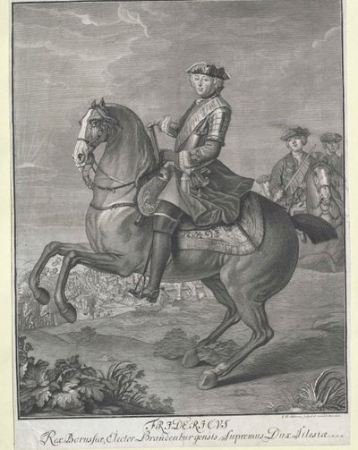 Preussin kuningas Friedrich II tekijältä Artist Unknown