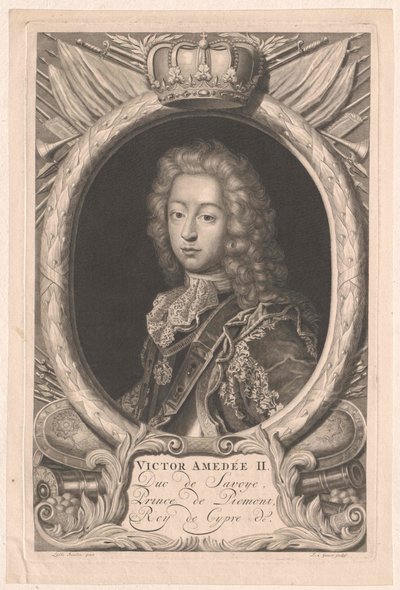 Sardinian kuningas Viktor Amadeus I tekijältä Artist Unknown