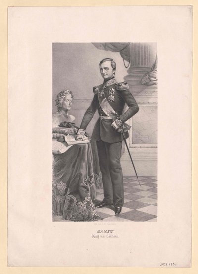 Saksin kuningas Johann tekijältä Artist Unknown