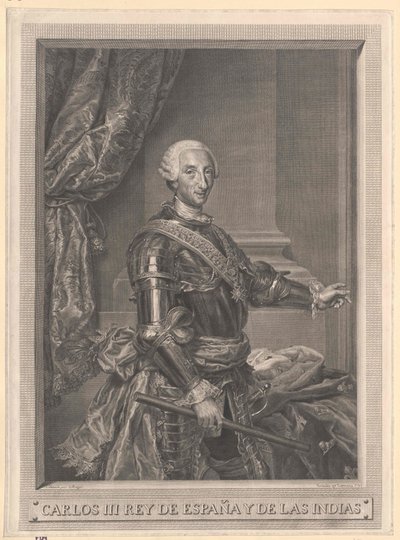 Espanjan kuningas Kaarle III tekijältä Artist Unknown