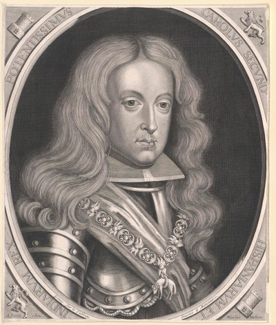 Espanjan kuningas Kaarle II tekijältä Artist Unknown