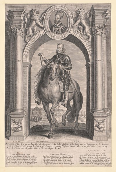 Espanjan kuningas Philipp IV tekijältä Artist Unknown