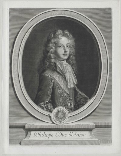 Espanjan kuningas Philipp V. tekijältä Artist Unknown
