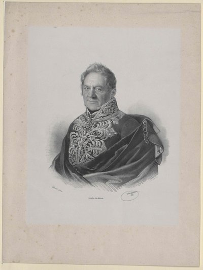 Klemens count Brandis (tulosta) tekijältä Artist Unknown