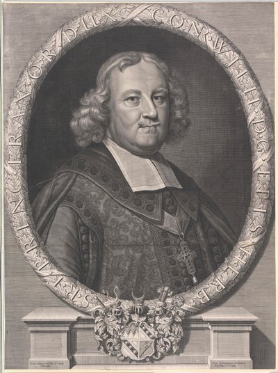 Konrad Wilhelm von Wernau (painettu) tekijältä Artist Unknown