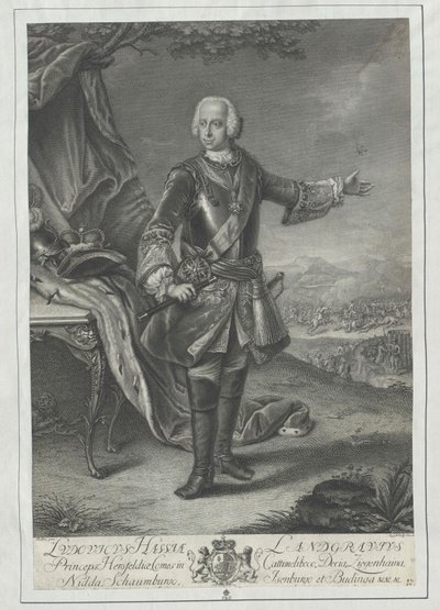 Hessenin maaherra Ludvig VIII tekijältä Artist Unknown