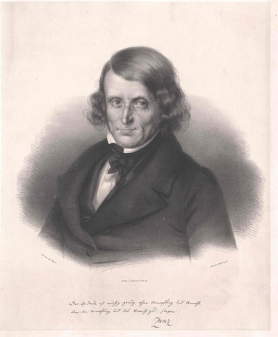 Leopold Zunz (painettu) tekijältä Artist Unknown