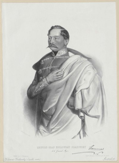 Leopold kreivi Kolovrat Krakova tekijältä Artist Unknown