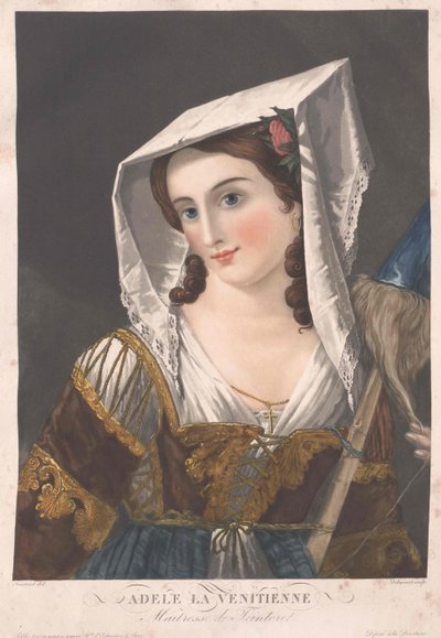 Asui 1500-luvulla Adele La Venitienne tekijältä Artist Unknown