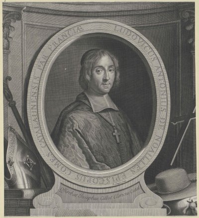 Louis Antoine de Noailles tekijältä Artist Unknown