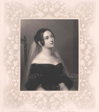 Louise paronitar von Neubeck (painettu) tekijältä Artist Unknown