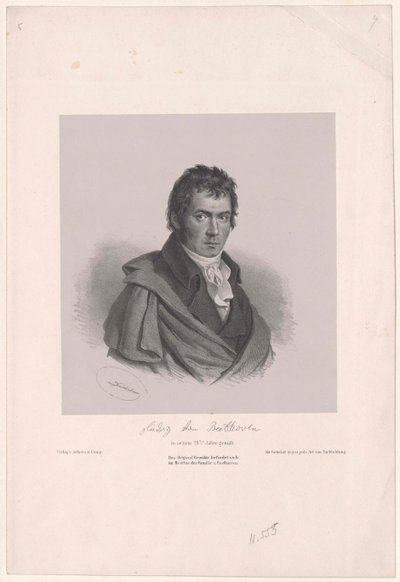 Ludwig van Beethoven tekijältä Artist Unknown