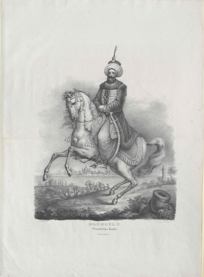 Machmud II Turkin sulttaani, tekijältä Artist Unknown