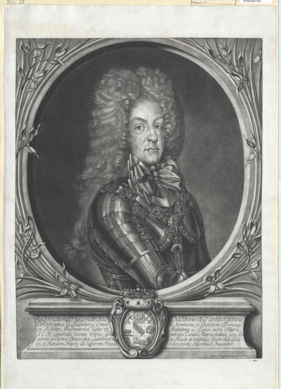 Baden-Badenin markkuri Ludwig Wilhelm tekijältä Artist Unknown