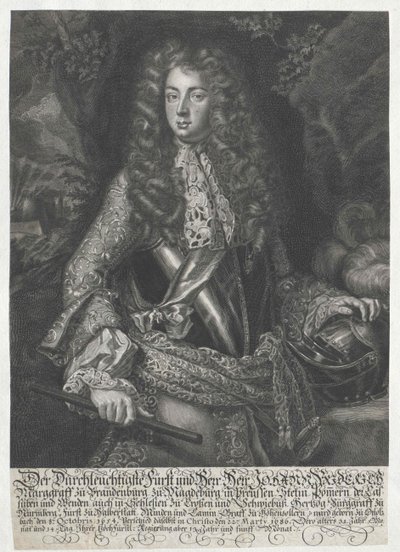 Brandenburg-Ansbachin markkuri Johann Frederick tekijältä Artist Unknown